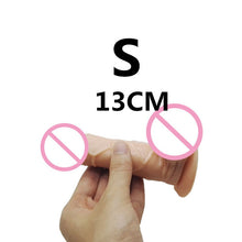 Load image into Gallery viewer, 3 Size Realistic Dildo Flexible