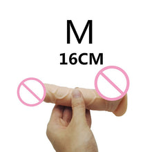 Load image into Gallery viewer, 3 Size Realistic Dildo Flexible