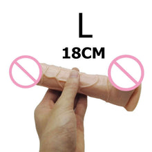 Load image into Gallery viewer, 3 Size Realistic Dildo Flexible