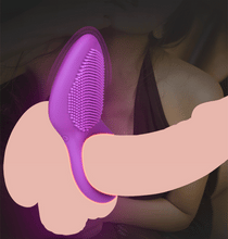 Load image into Gallery viewer, Couples Vibration Together,Silicone Vibrator for Men Clit Stimulation
