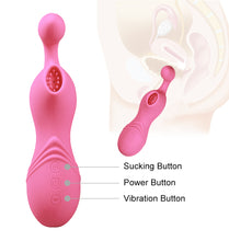 Load image into Gallery viewer, Dual Vibration Silicone Waterproof  toy